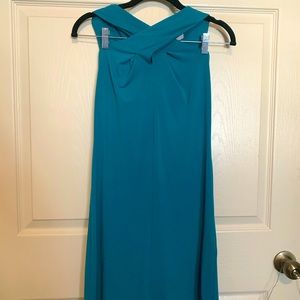 New With Tags! Michael Kors Tile Blue Dress!
